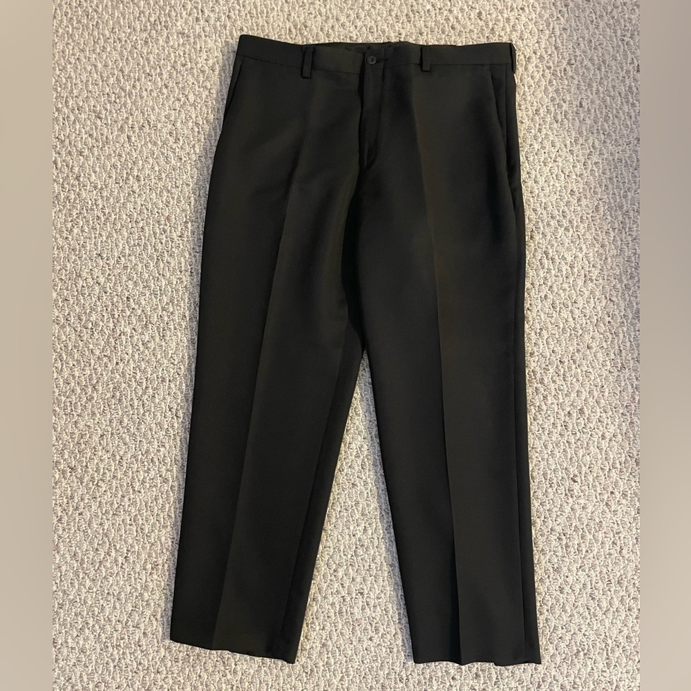 Men’s black dress pants